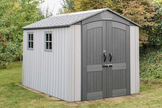 Сарай пластиковый WoodLook 7*12 - 3