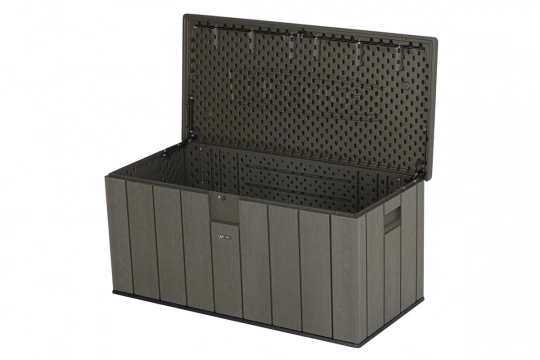 Сундук пластиковый WoodLook, 570 л, серый - 2